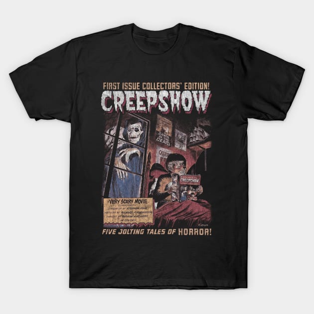 Creepshow, stephen king, george romero T-Shirt by StayTruePonyboy